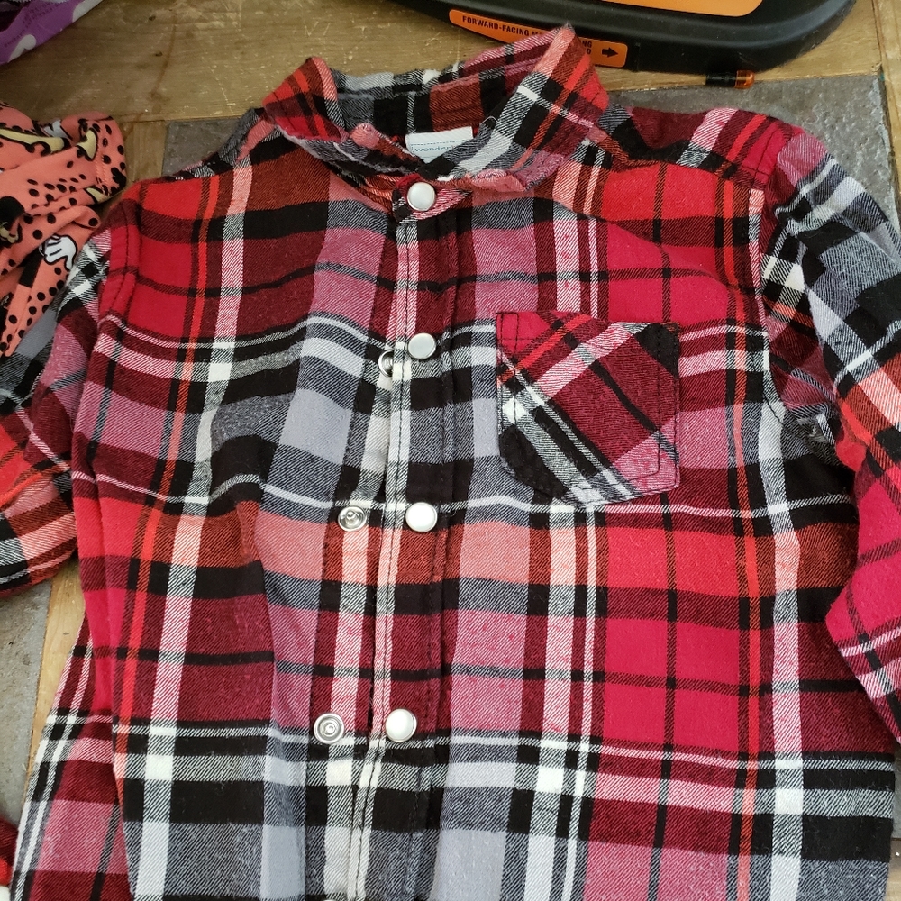 Plaid button up